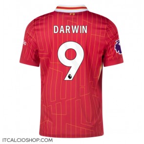 Liverpool Darwin Nunez #9 Prima Maglia 2024-25 Manica Corta